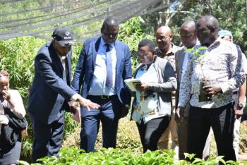 Governor Joshua Irungu Leads Efforts to Revive and Promote the Coffee Sector In Laikipia