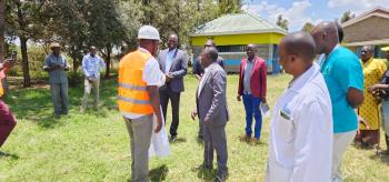H.E Governor Irungu inspects and directs the restoration of Laikipia Health projects in Rumuruti