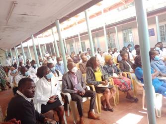 Celebration of our mental health team in Nyahururu County Referral Hospital