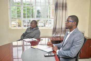 New CECM Infrastructure Ekwam Nabos Takes Over Office