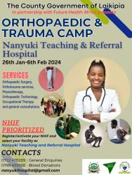 NTRH Ready for Orthopedic Camp 2024